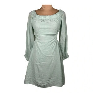 Altar’d State Cut-Out Long‎ sleeve Sage Dress NWT size medium